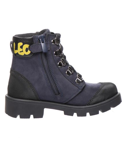 Черевики дитячі Theo Leo синього кольору, Колір: синій, Розмір: 28, зображення 4