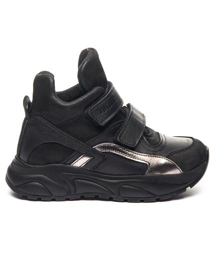 Ботинки для девочек Theo Leo черного цвета, Цвет: чорний, Размер: 26, изображение 2