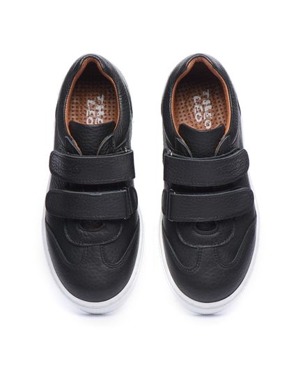 Мокасины для мальчиков Theo Leo черного цвета, Цвет: чорний, Размер: 37, изображение 5