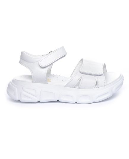 Сандалии для девочек Theo Leo белого цвета, Цвет: білий, Размер: 39, изображение 5