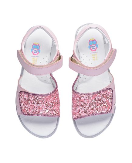 Сандалии для девочек Theo Leo розового цвета, Цвет: рожевий, Размер: 36, изображение 4