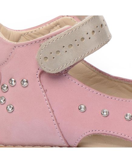 Босоніжки для дівчаток Theo Leo рожевого кольору, Колір: рожевий, Розмір: 28, зображення 3