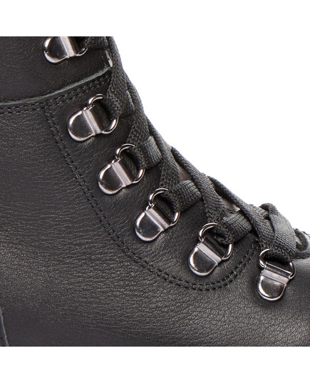 Зимові черевики для дівчаток Theo Leo чорного кольору, Колір: чорний, Розмір: 31, зображення 5