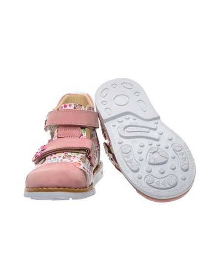 Дитячі ортопедичні босоніжки рожевого кольору, Колір: мікс, Розмір: 25, зображення 3