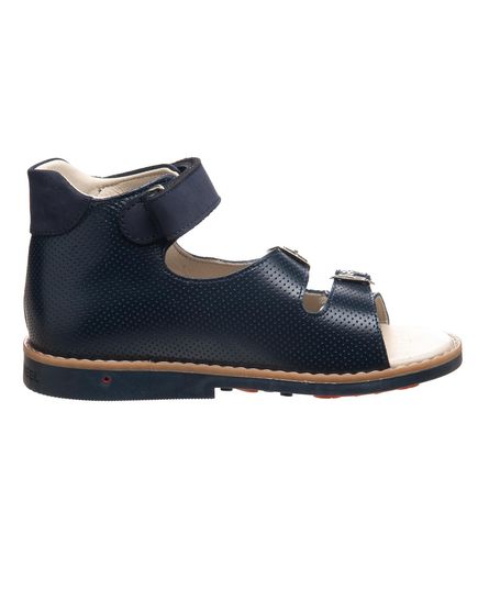 Босоніжки для хлопчиків Theo Leo темно-синього кольору, Колір: т.синій, Розмір: 25, зображення 5