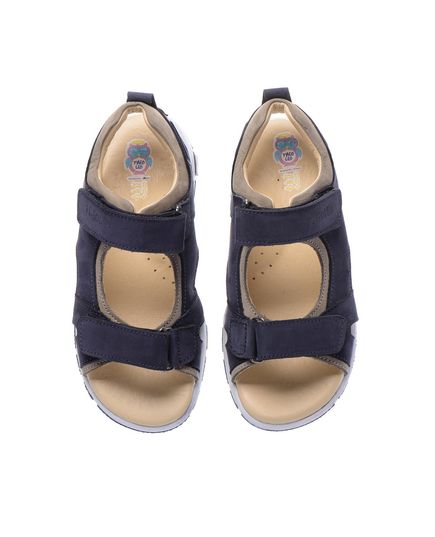 Босоніжки для хлопчиків 2363, Колір: т.синій/сірий, Розмір: 33, зображення 3