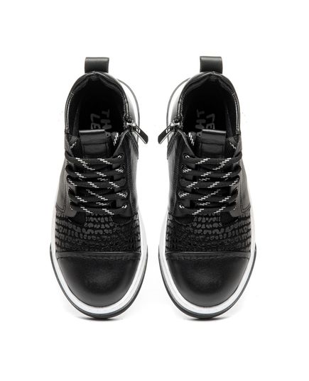 Черевики дитячі Theo Leo чорного кольору, Колір: чорний, Розмір: 31, зображення 4