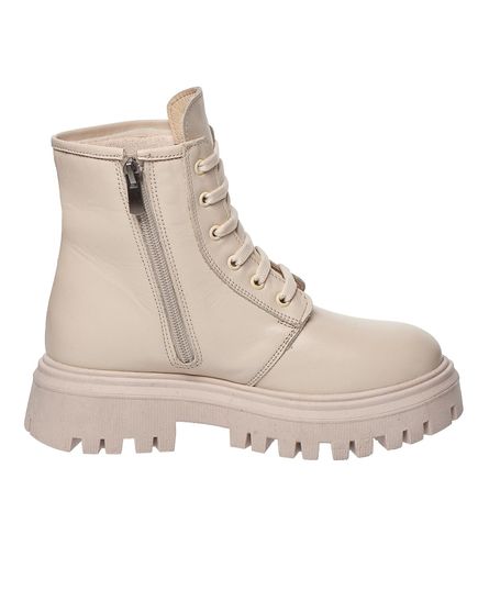 Сапоги для девочек Theo Leo бежевого цвета, Цвет: бежевий, Размер: 32, изображение 4