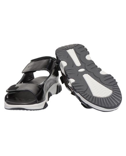 Босоножки для девочек Theo Leo черного цвета, Цвет: чорний, Размер: 34, изображение 2