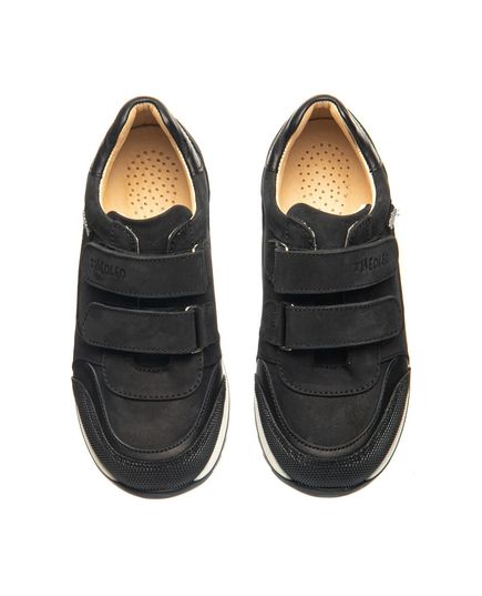 Кросівки для хлопчиків Theo Leo чорного кольору, Колір: чорний, Розмір: 27, зображення 4