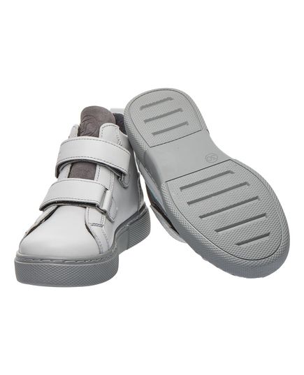 Черевики дитячі Theo Leo сірого кольору, Колір: сірий, Розмір: 37, зображення 2