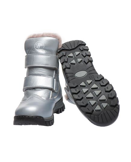 Зимние ботинки для девочек 602423, Цвет: срібний, Размер: 20, изображение 3