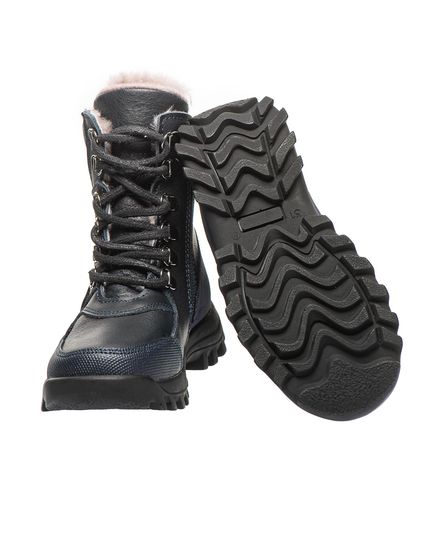 Зимові дитячі черевики Theo Leo синього кольору, Колір: т.синій, Розмір: 27, зображення 5