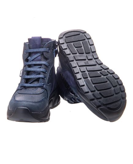 Ботинки детские Theo Leo синего цвета, Цвет: синій/чорний, Размер: 29, изображение 2