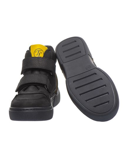 Ботинки для мальчиков 506323, Цвет: чорний, Размер: 39, изображение 2