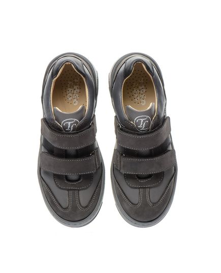 Кеды для мальчиков Theo Leo темно-серого цвета, Цвет: т.сірий, Размер: 35, изображение 3