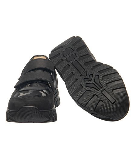 Кроссовки детские Theo Leo черного цвета, Цвет: чорний/камуфляж, Размер: 40, изображение 2