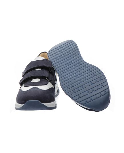 Кроссовки для мальчика Theo Leo белого и синего цветов, Цвет: синій/білий, Размер: 27, изображение 2