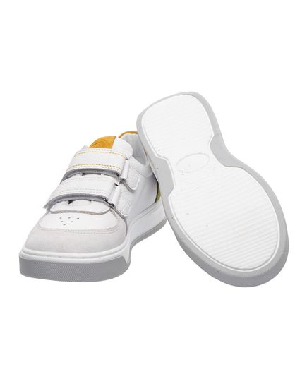 Кеды детские Theo Leo белого цвета, Цвет: білий/фіолетовий, Размер: 40, изображение 3