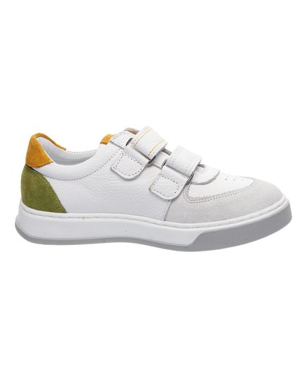 Кеды детские Theo Leo белого цвета, Цвет: білий/фіолетовий, Размер: 40, изображение 4