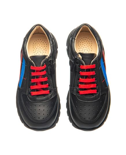 Кроссовки детские Theo Leo черного цвета, Цвет: чорний, Размер: 32, изображение 3