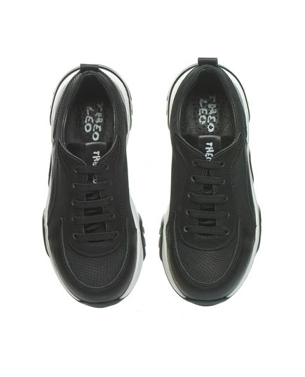 Кросівки дитячі Theo Leo чорного кольору, Колір: чорний, Розмір: 31, зображення 4