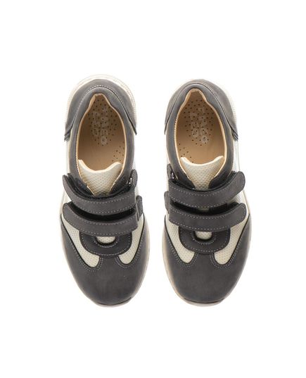 Кросівки дитячі Theo Leo сіро-бежевого кольору, Колір: хакі/бежевий, Розмір: 27, зображення 3