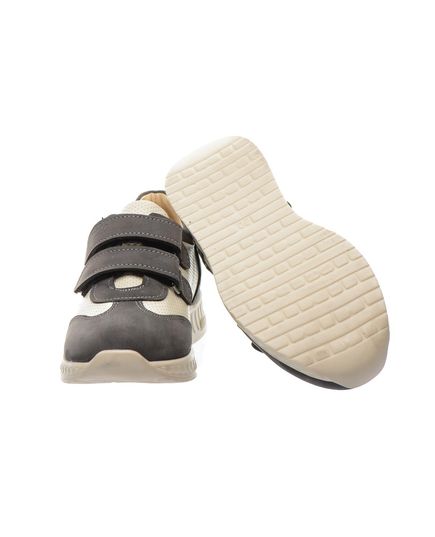 Кросівки дитячі Theo Leo сіро-бежевого кольору, Колір: хакі/бежевий, Розмір: 27, зображення 2