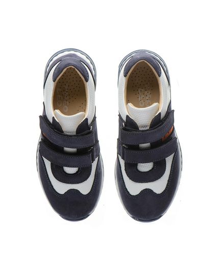 Кроссовки для мальчика Theo Leo белого и синего цветов, Цвет: синій/білий, Размер: 27, изображение 4