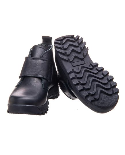 Ботинки для мальчиков Theo Leo черного цвета, Цвет: чорний, Размер: 25, изображение 2