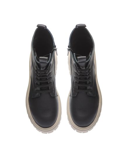 Сапоги для девочек Theo Leo черного цвета, Цвет: чорний, Размер: 34, изображение 3