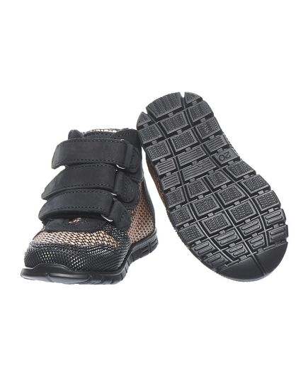 Черевики профілактичні Theo Leo чорного та золотого кольорів, Колір: чорний/золотий, Розмір: 20, зображення 3