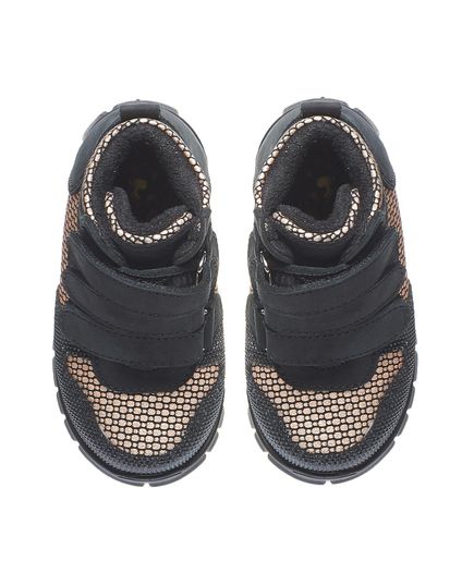 Черевики профілактичні Theo Leo чорного та золотого кольорів, Колір: чорний/золотий, Розмір: 20, зображення 2