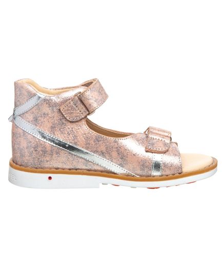 Босоножки профилактические для девочки Theo Leo песочного цвета, Цвет: пісочний, Размер: 23, изображение 4