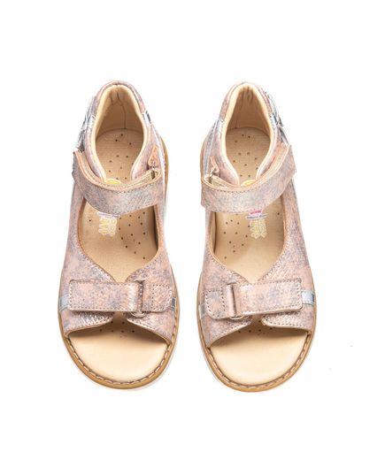 Босоножки профилактические для девочки Theo Leo песочного цвета, Цвет: пісочний, Размер: 23, изображение 2