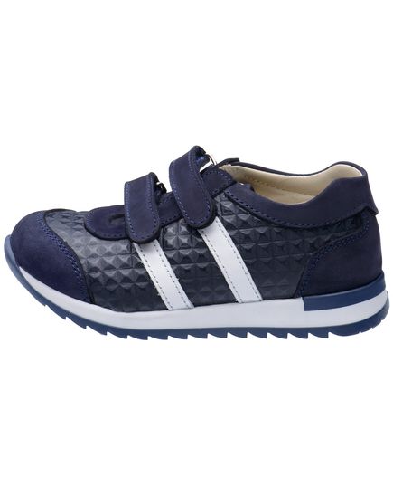 Профілактично-ортопедичні кросівки Theo Leo темно-синього кольору, Колір: т.синій/білий, Розмір: 35, зображення 2