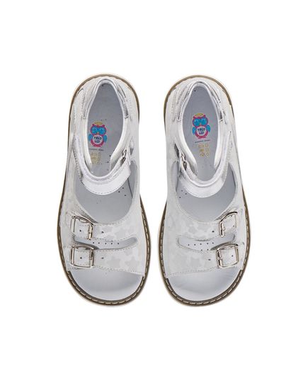 Босоніжки для дівчаток Theo Leo срібного кольору, Колір: срібний, Розмір: 27, зображення 3