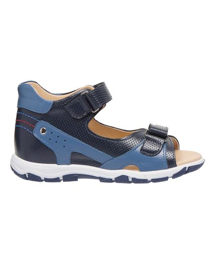 Босоніжки для хлопчиків Theo Leo синього кольору, Колір: синій, Розмір: 22, зображення 3