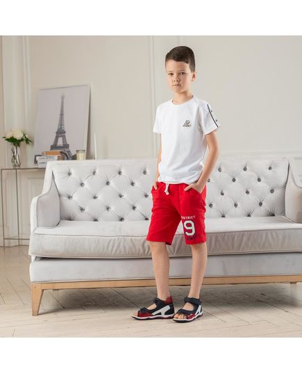 Босоніжки для хлопчиків Theo Leo різнокольорові, Колір: т.синій/білий/червоний, Розмір: 24, зображення 3