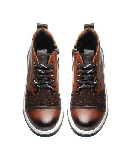 Ботинки Theo Leo коричневого цвета, Цвет: коричневий, Размер: 31, изображение 3