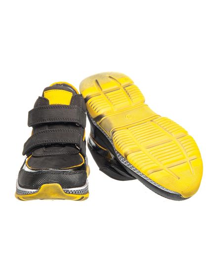 Ботинки для мальчиков Theo Leo черного цвета, Цвет: чорний, Размер: 26, изображение 2