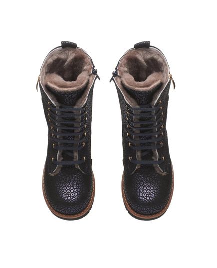 Зимние сапоги для девочек Theo Leo синего цвета, Цвет: синій, Размер: 27, изображение 3