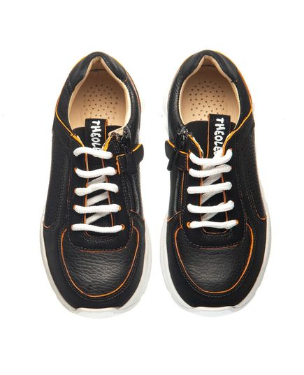 Кросівки дитячі Theo Leo чорного кольору, Колір: чорний, Розмір: 26, зображення 3