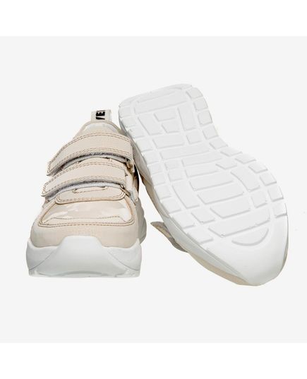 Кроссовки для девочек Theo Leo кремового цвета, Цвет: кремовий, Размер: 28, изображение 2