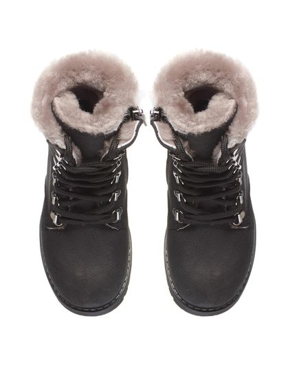 Зимние детские сапоги Theo Leo черного цвета, Цвет: чорний, Размер: 28, изображение 3