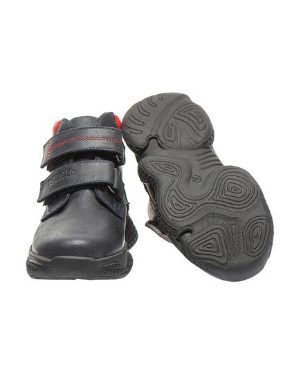 Ботинки для мальчиков Theo Leo темно-синего цвета, Цвет: т.синій/червоний, Размер: 21, изображение 2