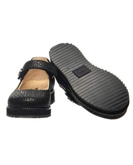 Туфли для девочек Theo Leo черного цвета, Цвет: чорний, Размер: 28, изображение 2