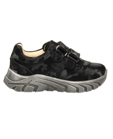 Кросівки дитячі Theo Leo чорного кольору, Колір: чорний/камуфляж, Розмір: 28, зображення 4