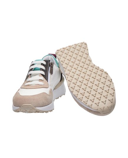 Кроссовки детские Theo Leo микс цветов, Цвет: білий/бежевий/бірюзовий, Размер: 32, изображение 3