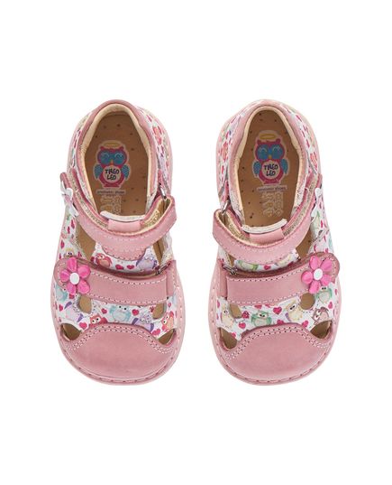 Босоніжки для дівчаток Theo Leo рожевого кольору, Колір: мікс, Розмір: 23, зображення 3